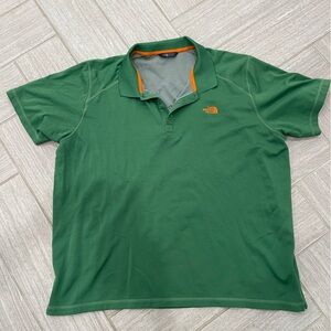 Men’s northface polo shirt